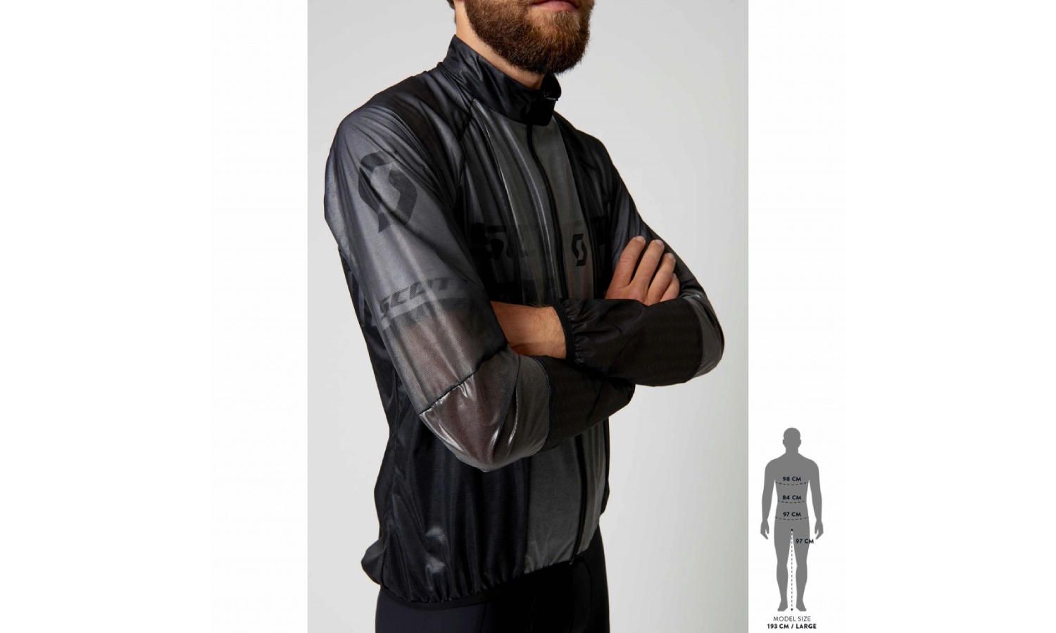 Погода на велосипеді Scott RC відображає розмір W Black 5