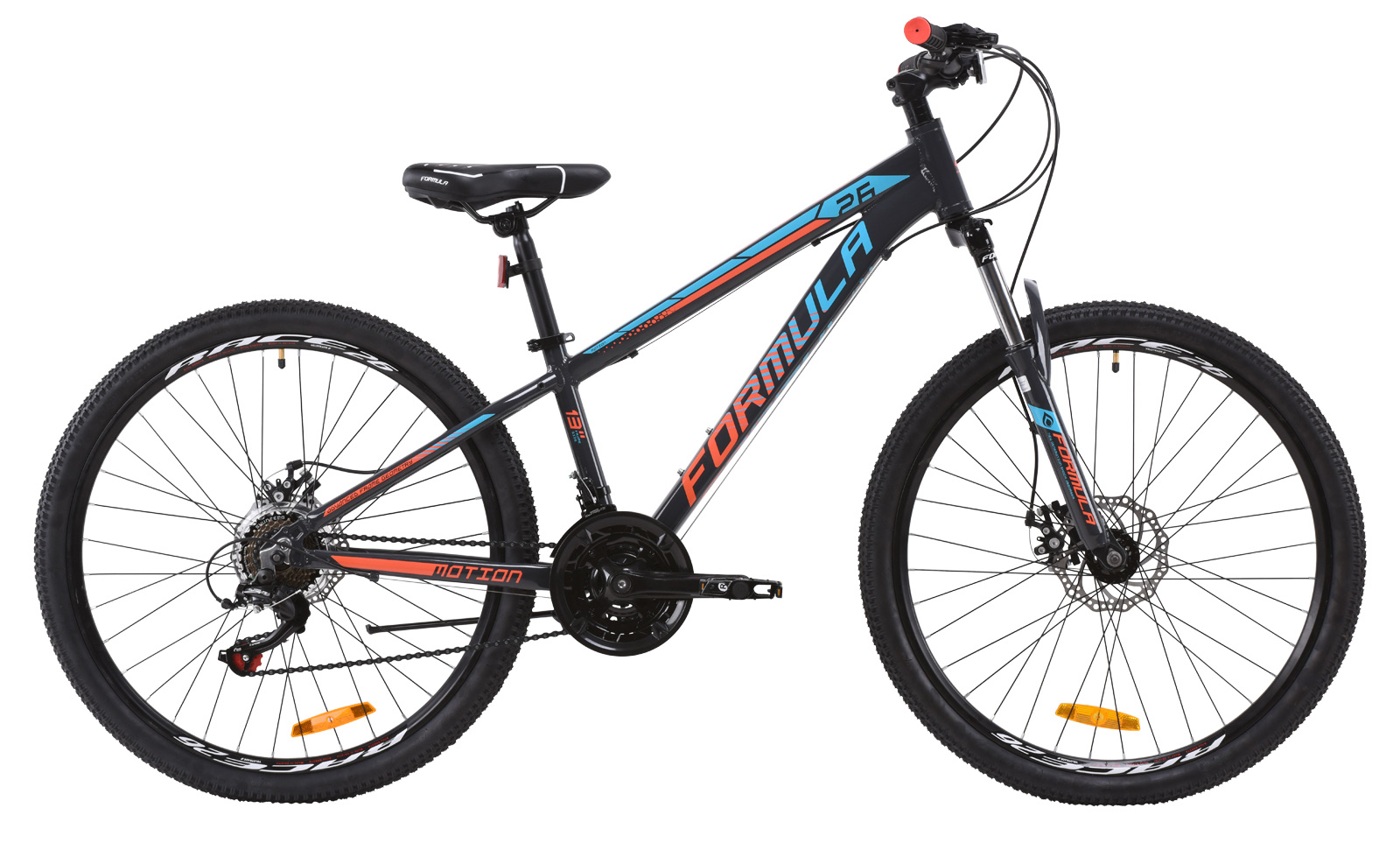 Велосипед Formula Motion DD 26" Kids (2020) 2020 Сіро-блакитний 5