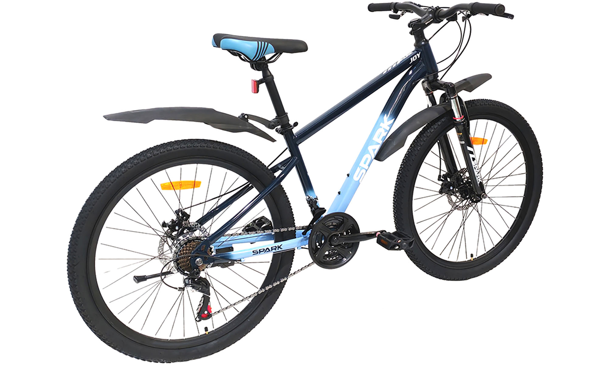 Велосипед SPARK JOY 26", размер S, рама 15", 2025, темно-синий с голубым 2