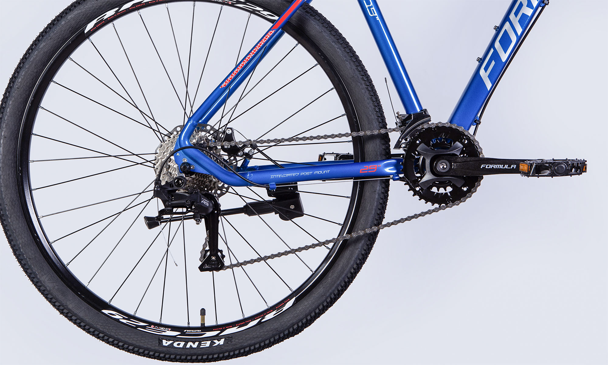 Велосипед Formula ZEPHYR 3.0 DD CS 29", размер XL, рама 21", 2025, синий  2