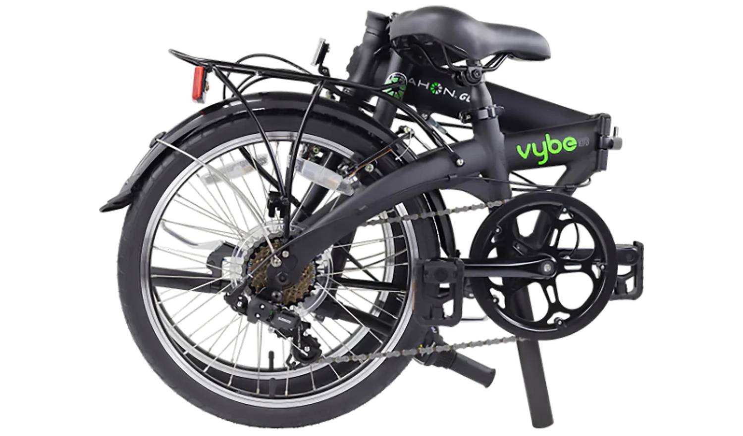 Складной велосипед Dahon VYBE D7 Black blue 2 Складной велосипед Dahon VYBE D7 Black blue 2