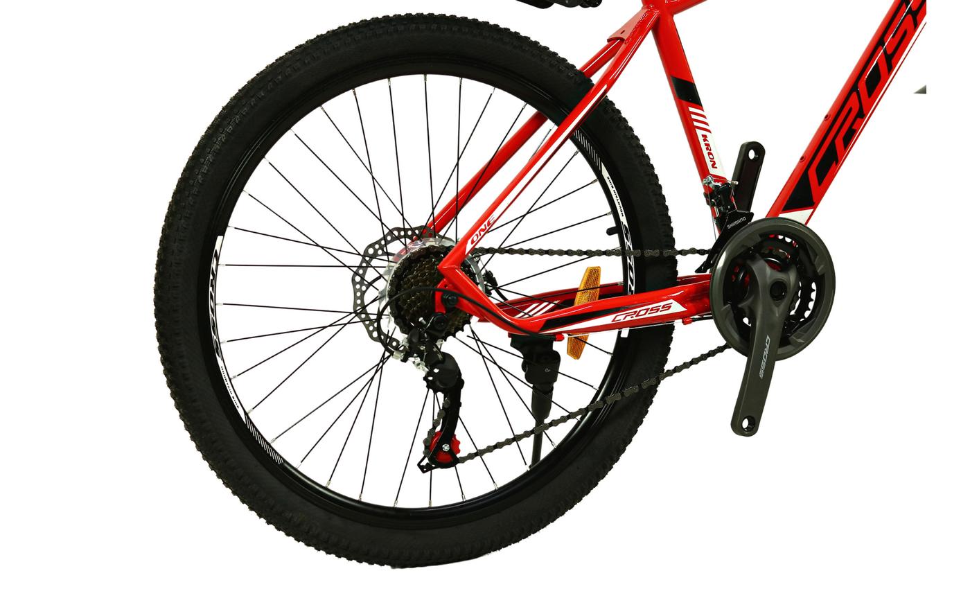 Фотография Велосипед Cross Kron 26" размер М рама 17 2022 Красный 3