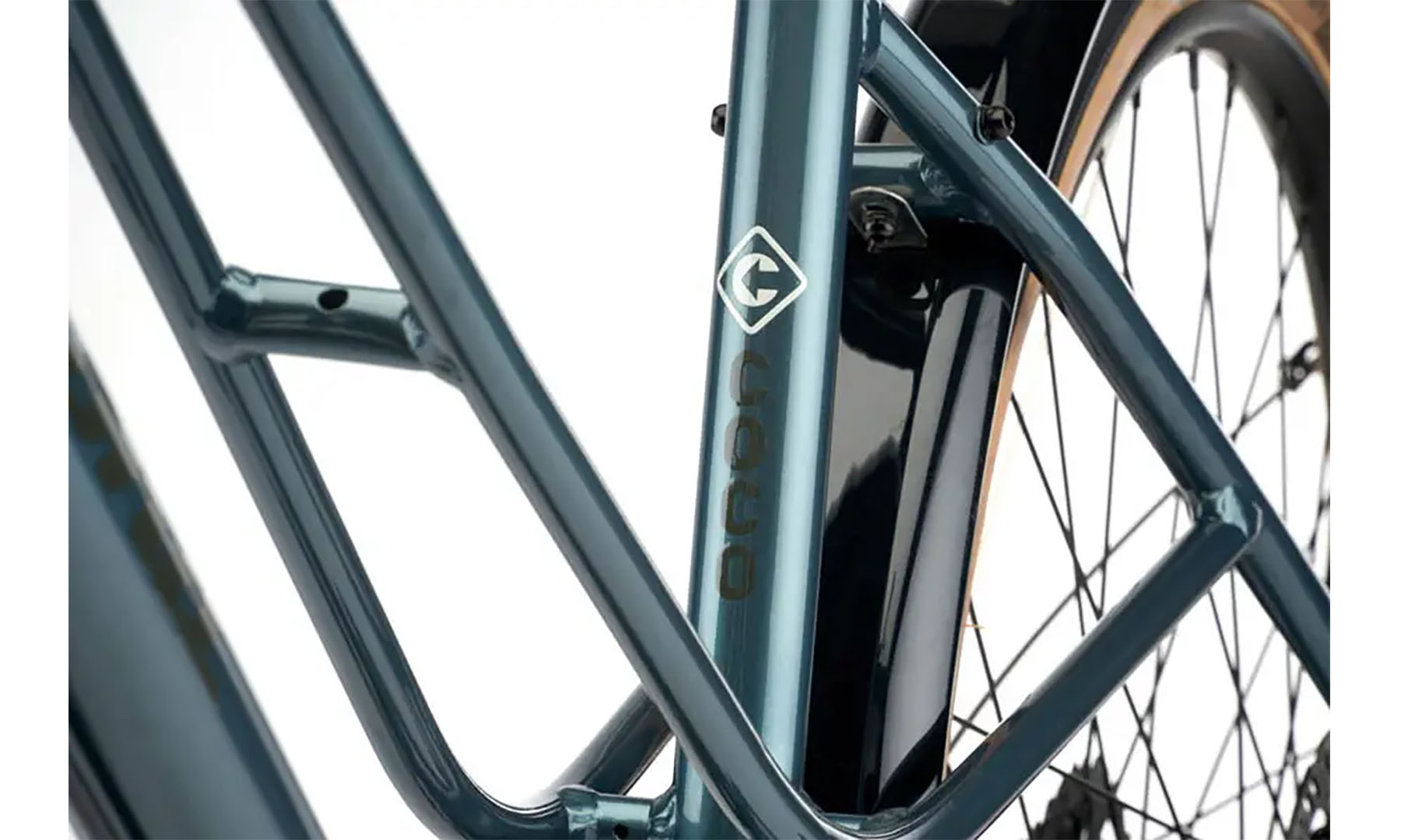 Велосипед дорожный Kona Coco 27.5" One size 2022, Gloss Dragonfly Green (серо-зеленый) 2