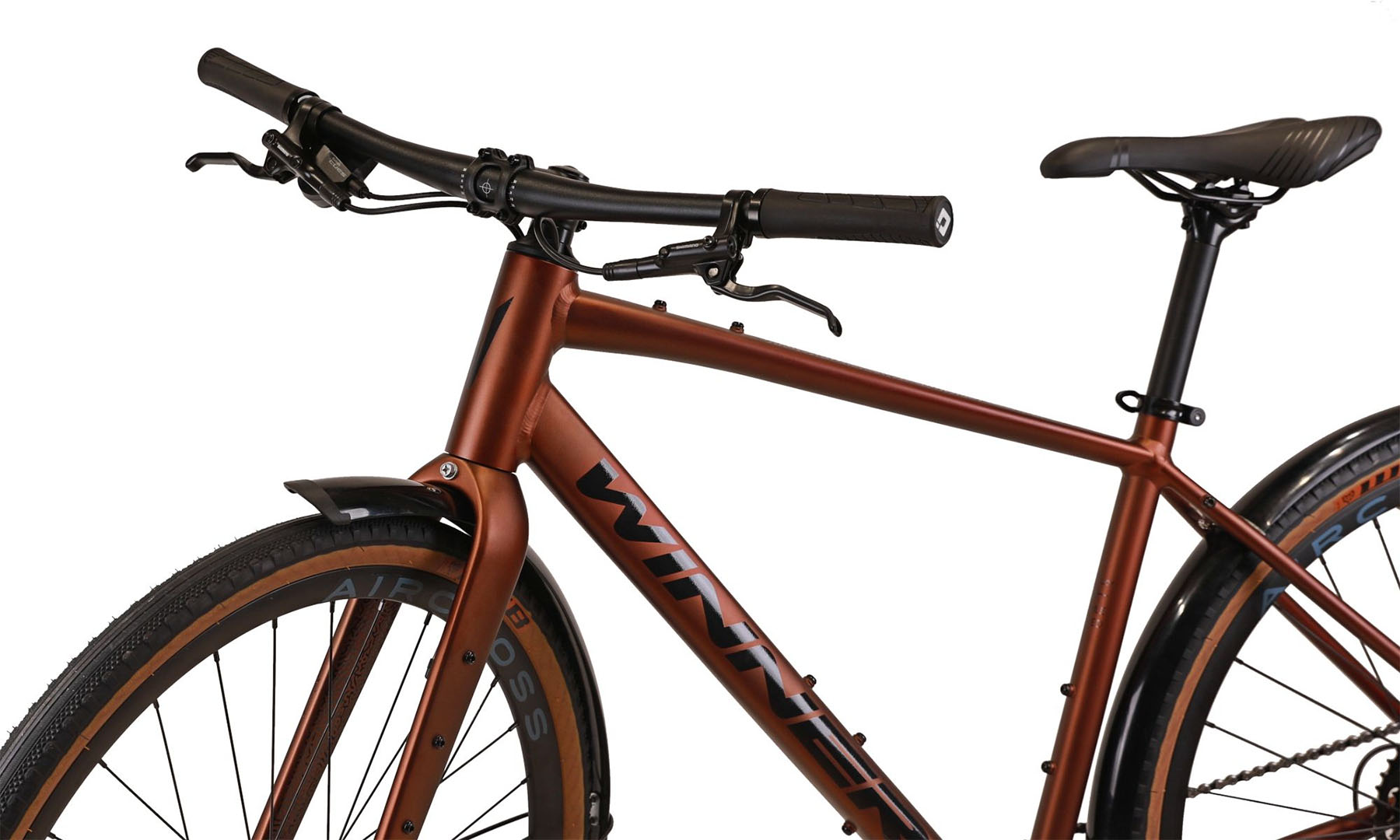 Велосипед Winner TRAFFIC 28" (700c), размер рамы M (54 см), 2025, Бронзовый (мат) 7