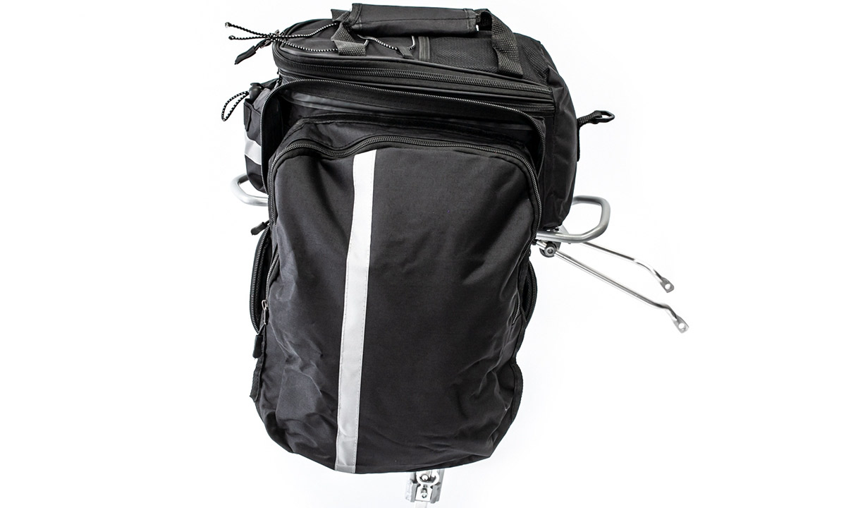 Велосумка Bravvos DT-001 на чорний багажник. 4 Велосумка Bravvos DT-001 на чорний багажник. 4