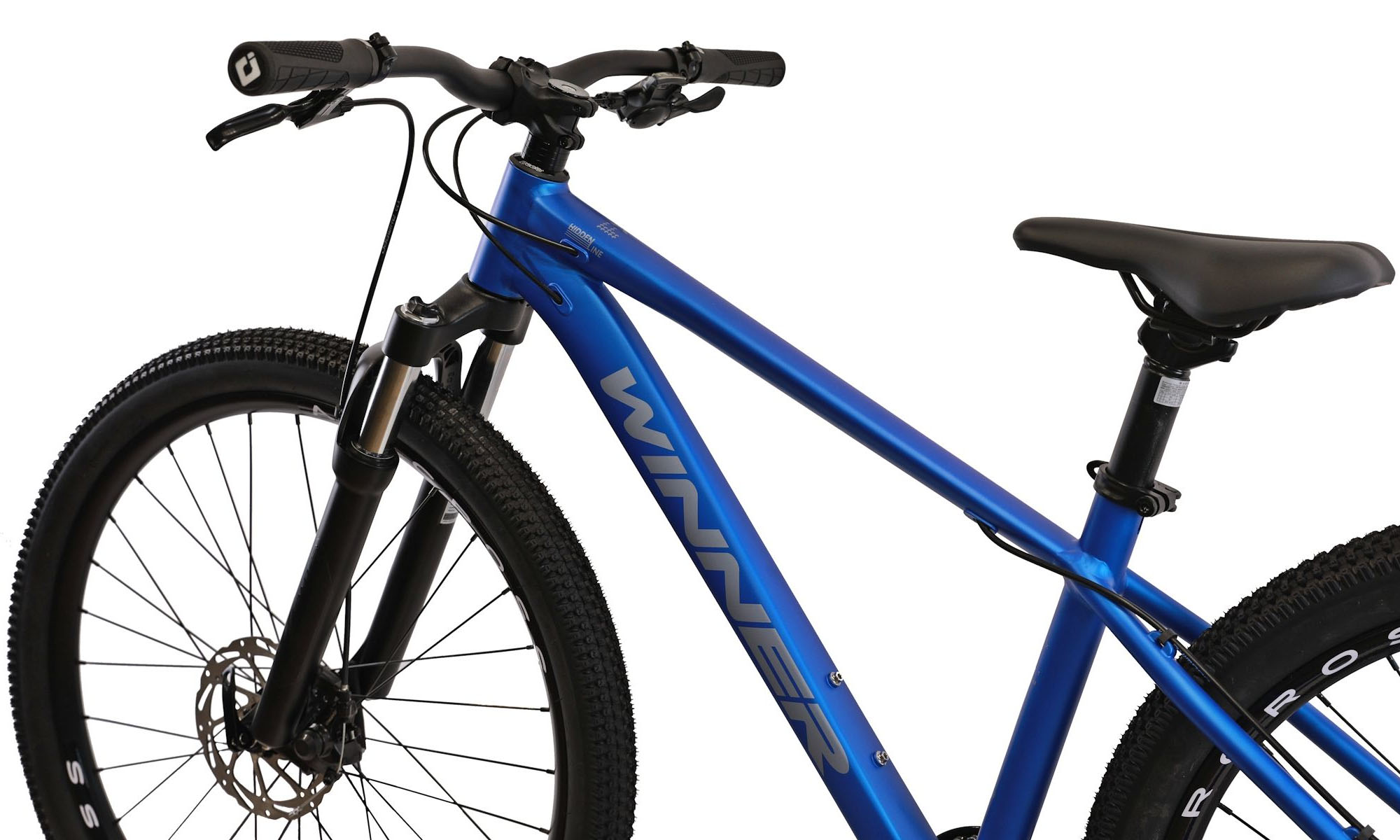Велосипед WINNER SOLID-FX 26" розмір S, рама 15", 2025, Синій (мат) 4
