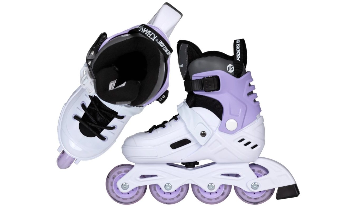 Ролики детские POWERSLIDE Khaan Junior NXT размер 35,0-38,0, белый 3