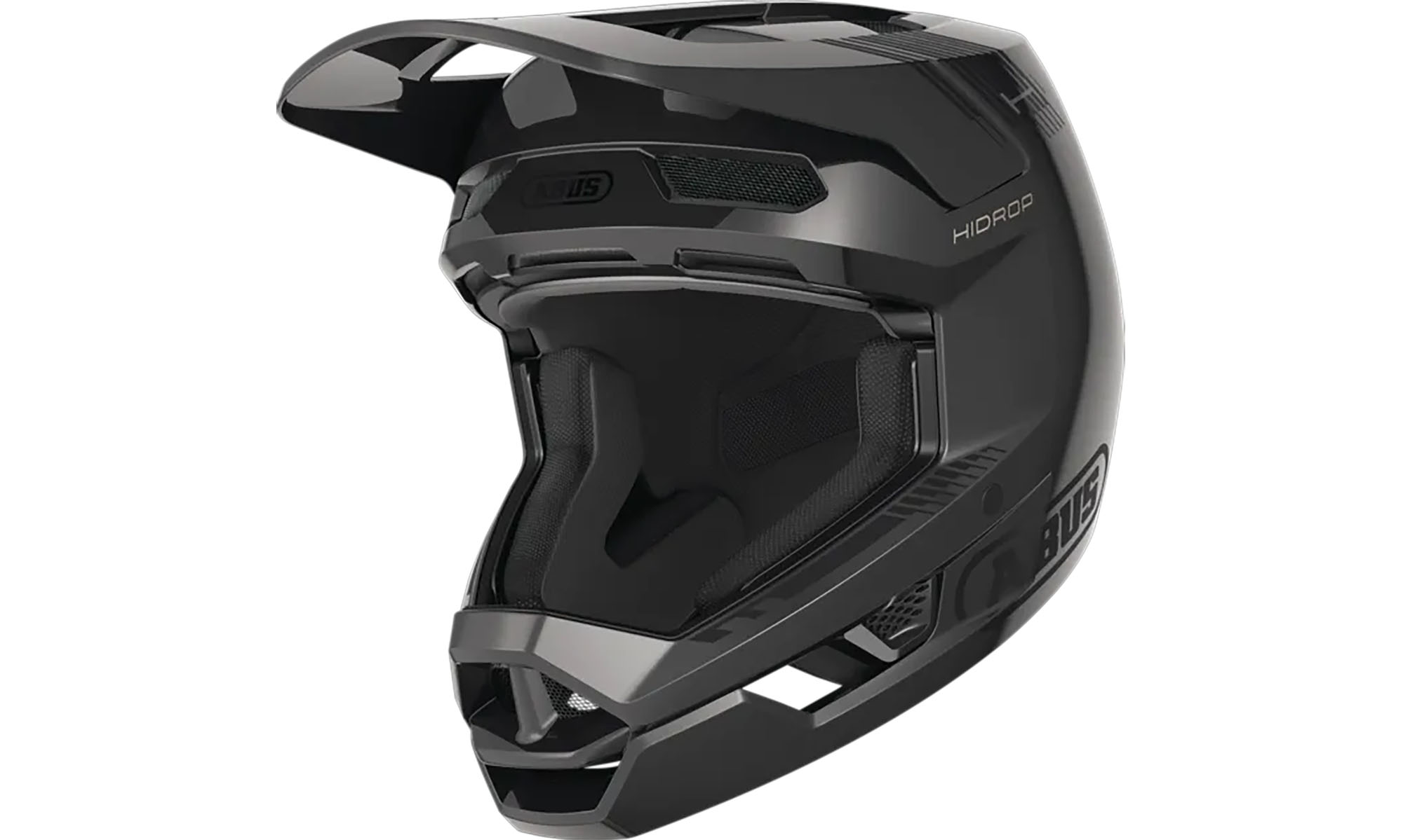 Велошлем спортивный ABUS HIDROP, shiny black, размер S (55-56 см), черный 4