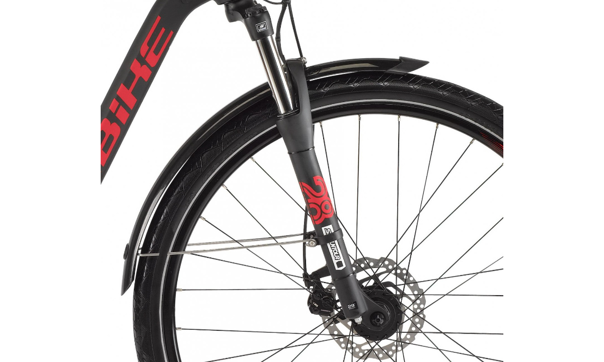 Велосипед Haibike SEET HardNine 2.5 Street 29" (2020) Чорно-червоний 4