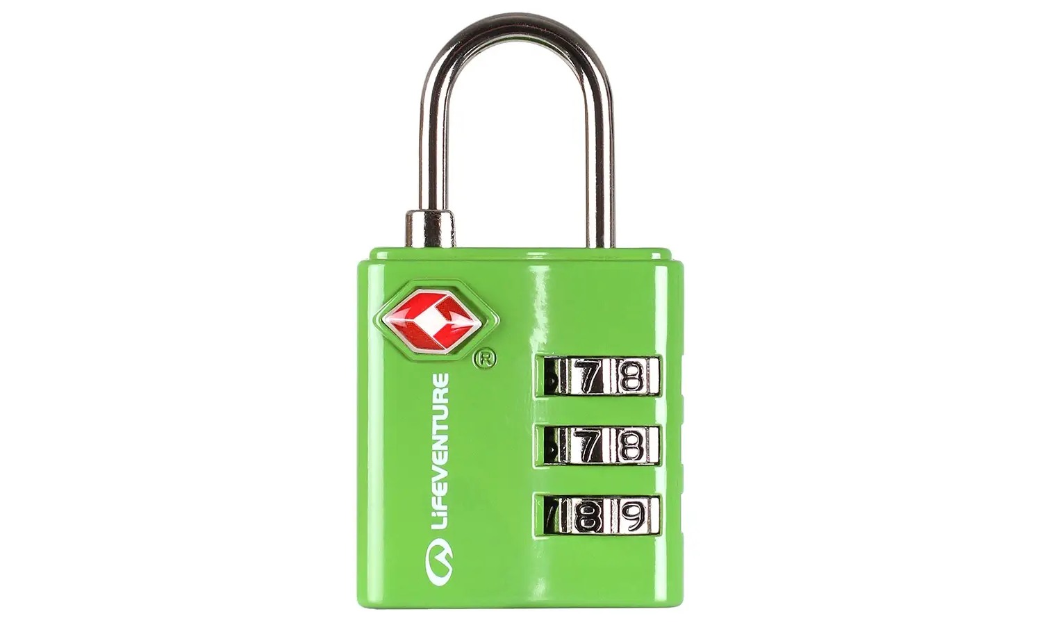 Фотография Замок навесной Lifeventure TSA Combi Lock green