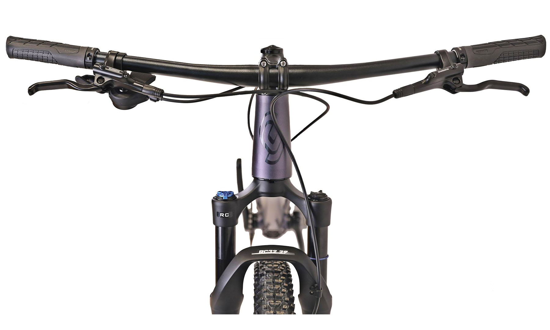 Велосипед Cyclone ALX 29" размер рамы XL 2024 Серый/Фиолетовый (мат) 4