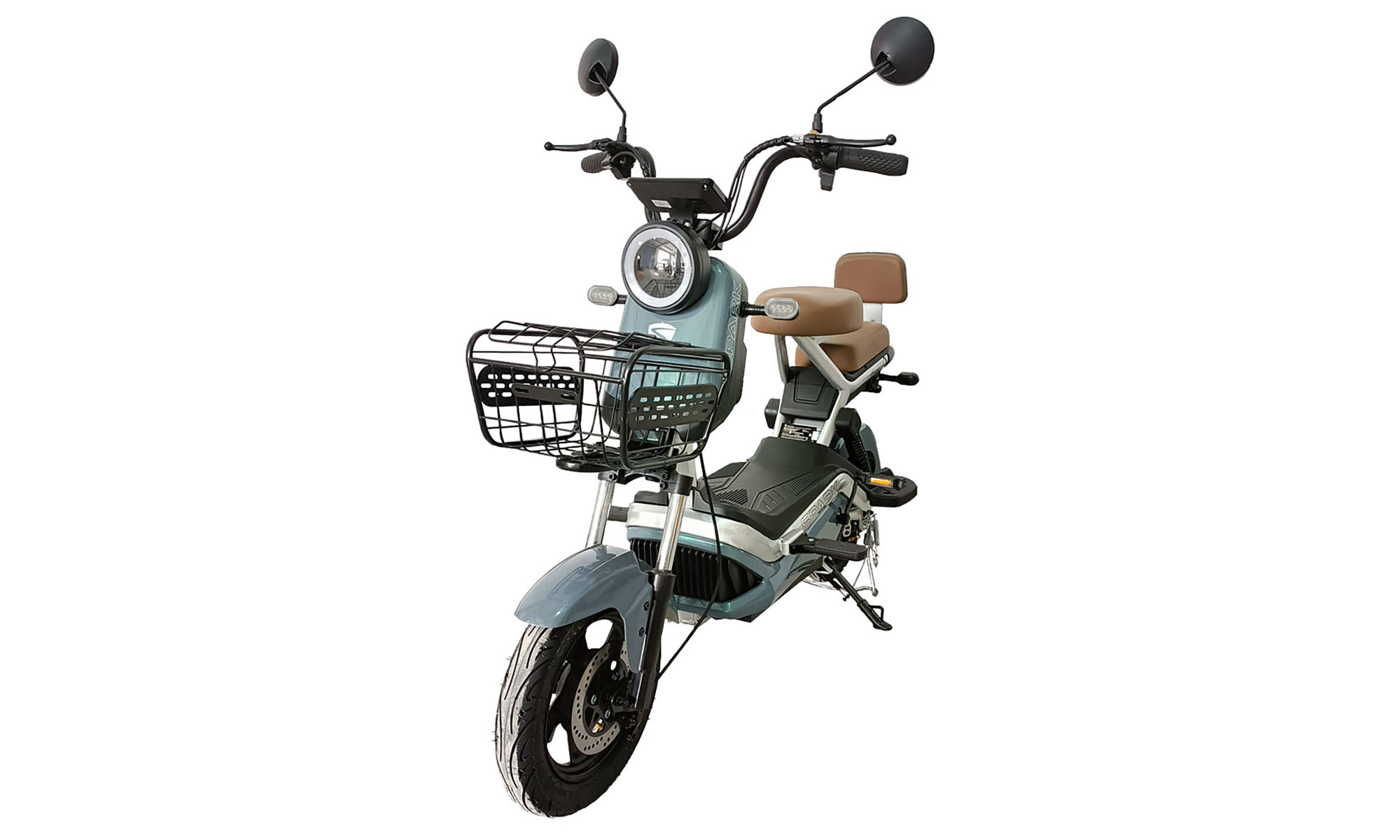 Електровелосипед SPARK GLIDE 14" 60V/500W/20Ah, Зелена шавлія 