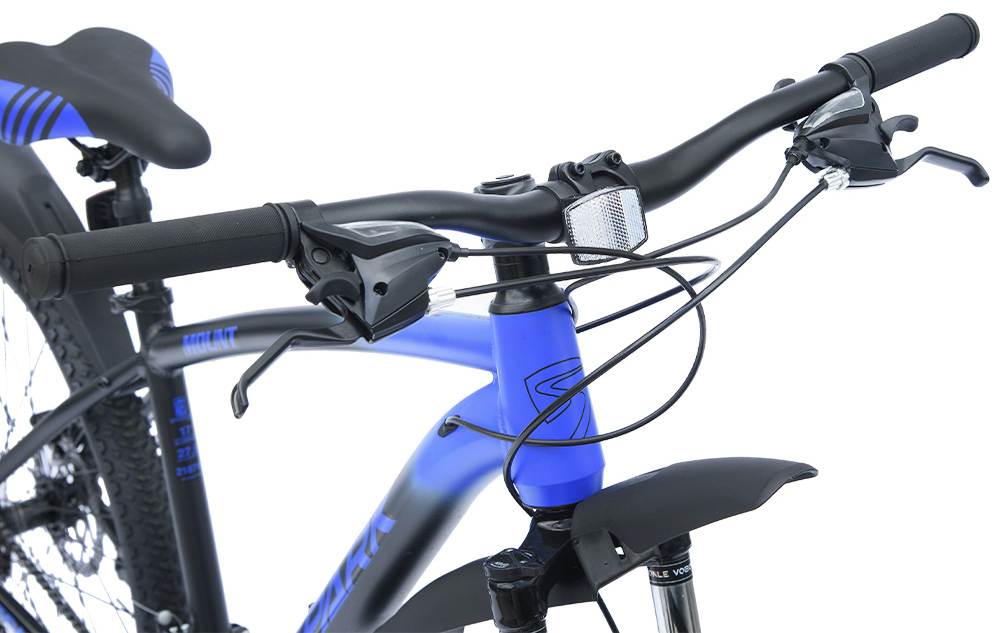 Велосипед Spark Mount 27,5" розмір М рама 17" 2025 чорний з синім (м) 6 Велосипед Spark Mount 27,5" розмір М рама 17" 2025 чорний з синім (м) 6