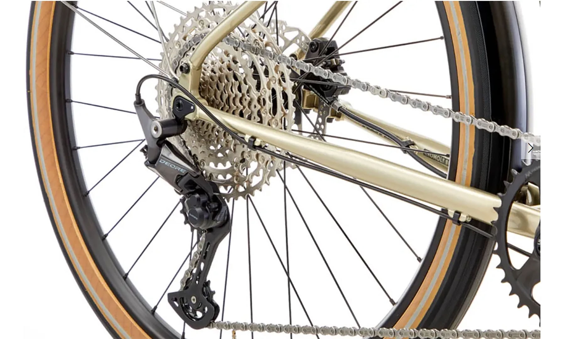 Велосипед дорожный Kona Dr. Dew 27.5" размер рамы XL, 2022, Gloss Pewter (золотистый) 2