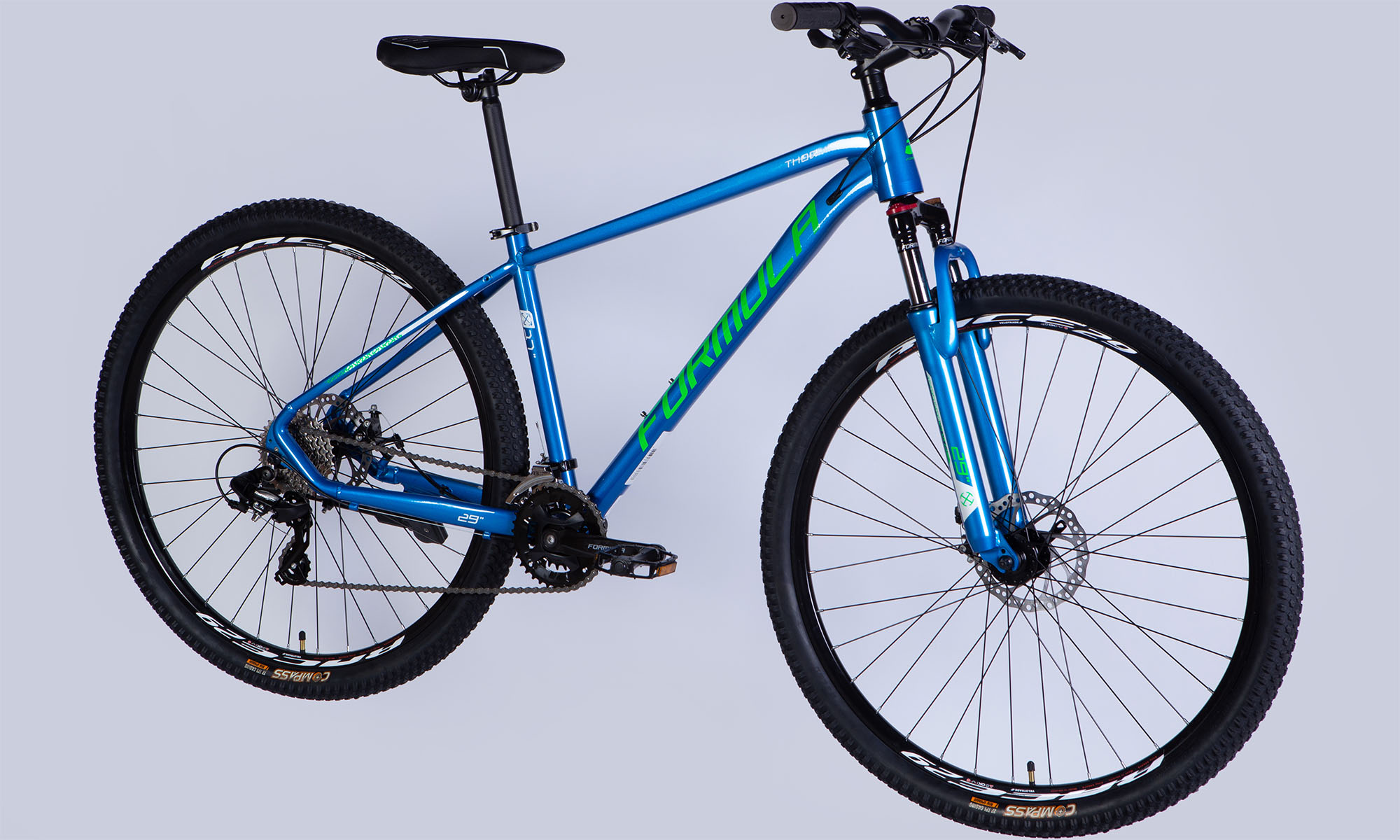 Фотографія Formula THOR DD CS 29 Велосипед, розмір L, Frame-19 ", 2025, синьо-зелена 3