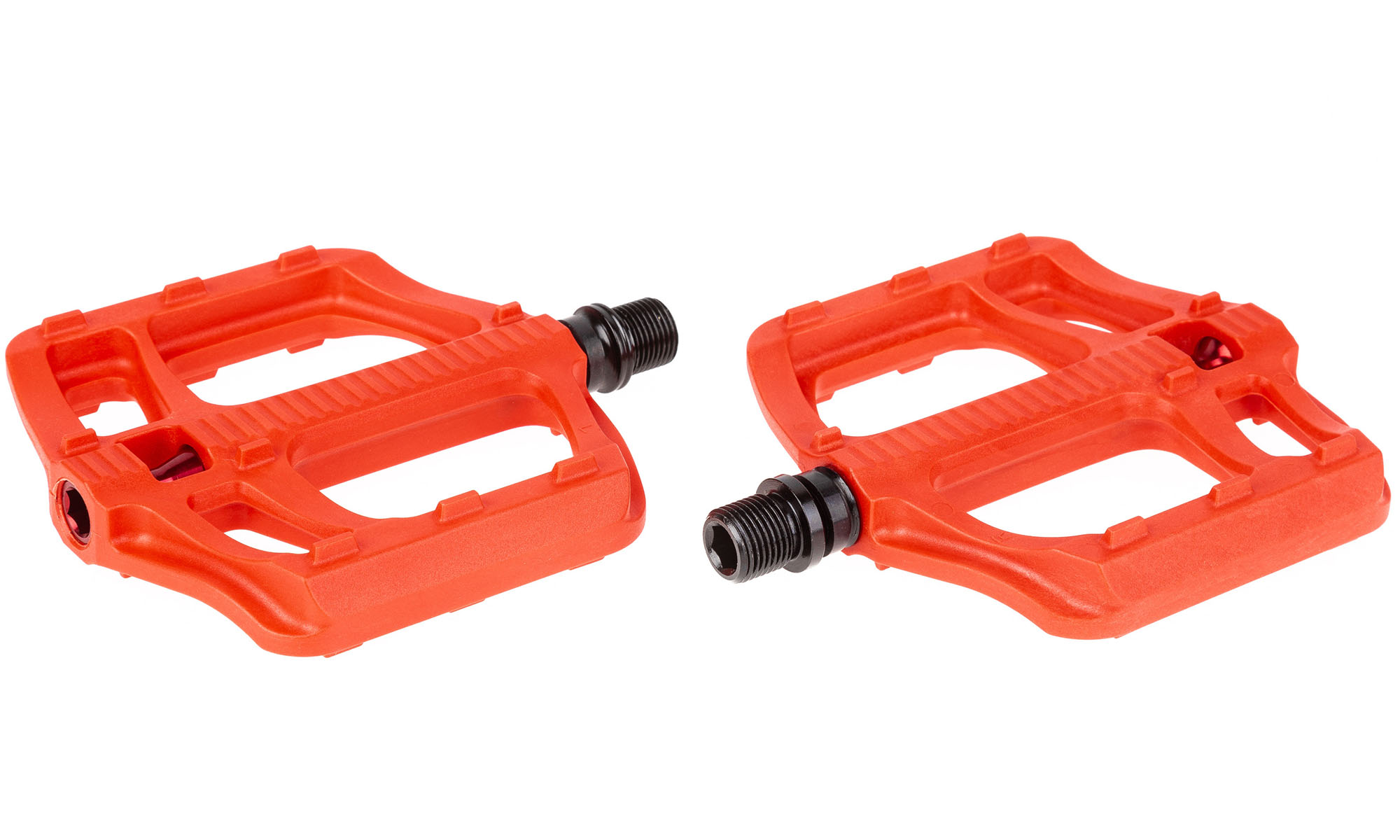 Педали TW нейлон (105x105) втулка, промподшипник, красные 2 Педали TW нейлон (105x105) втулка, промподшипник, красные 2