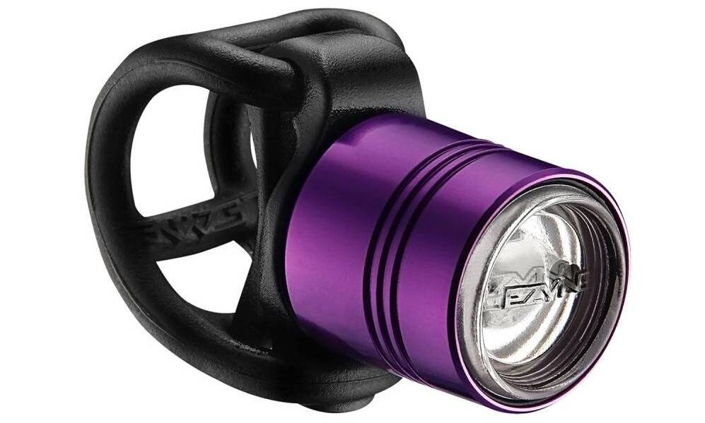 Передний свет Lezyne Femto Drive Front, 15 люмен, фиолетовый 