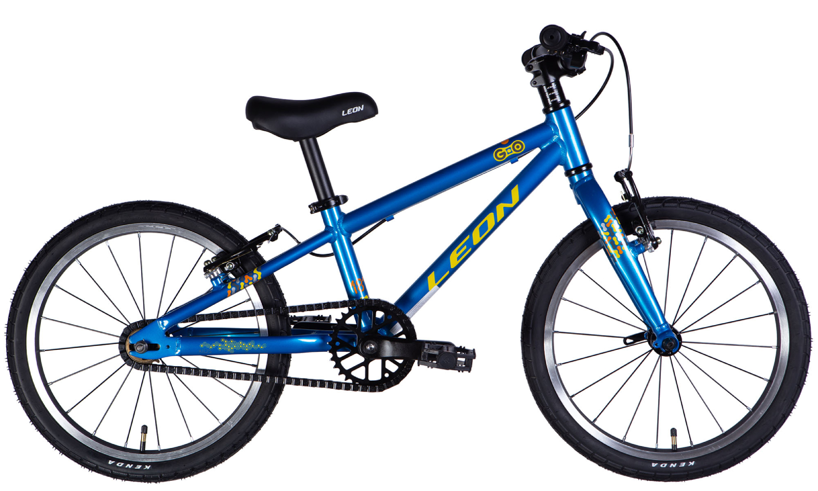 Фотография Велосипед Leon GO Vbr FR 18", размер XXXS, рама-9", 2025, синий