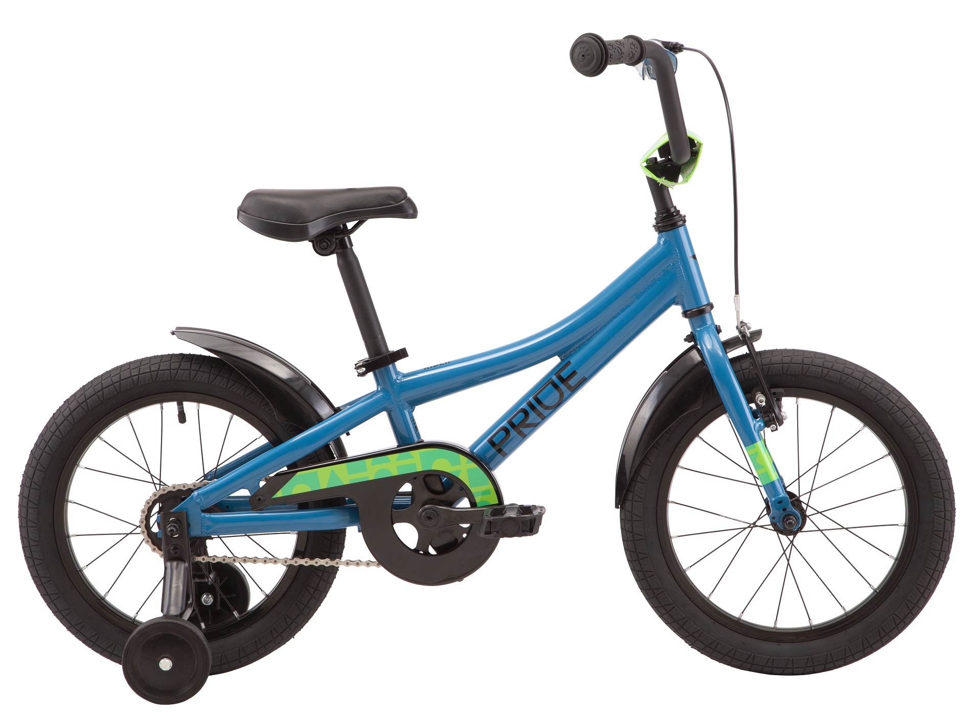 Велосипед Pride RIDER 16" 2021 Сине-зеленый