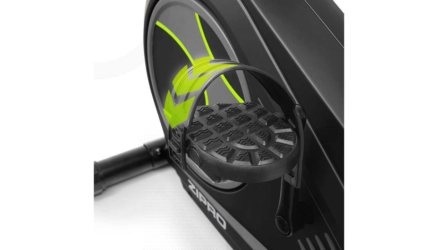 Велотренажер горизонтальный Zipro Iconsole+ Glow черный 3