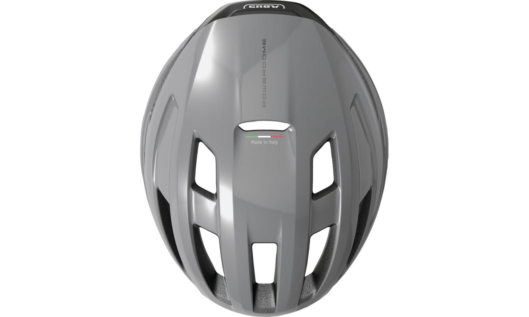 Велошолом спортивний ABUS POWERDOME ACE Race Grey, розмір L (57-61 см), сірий 3