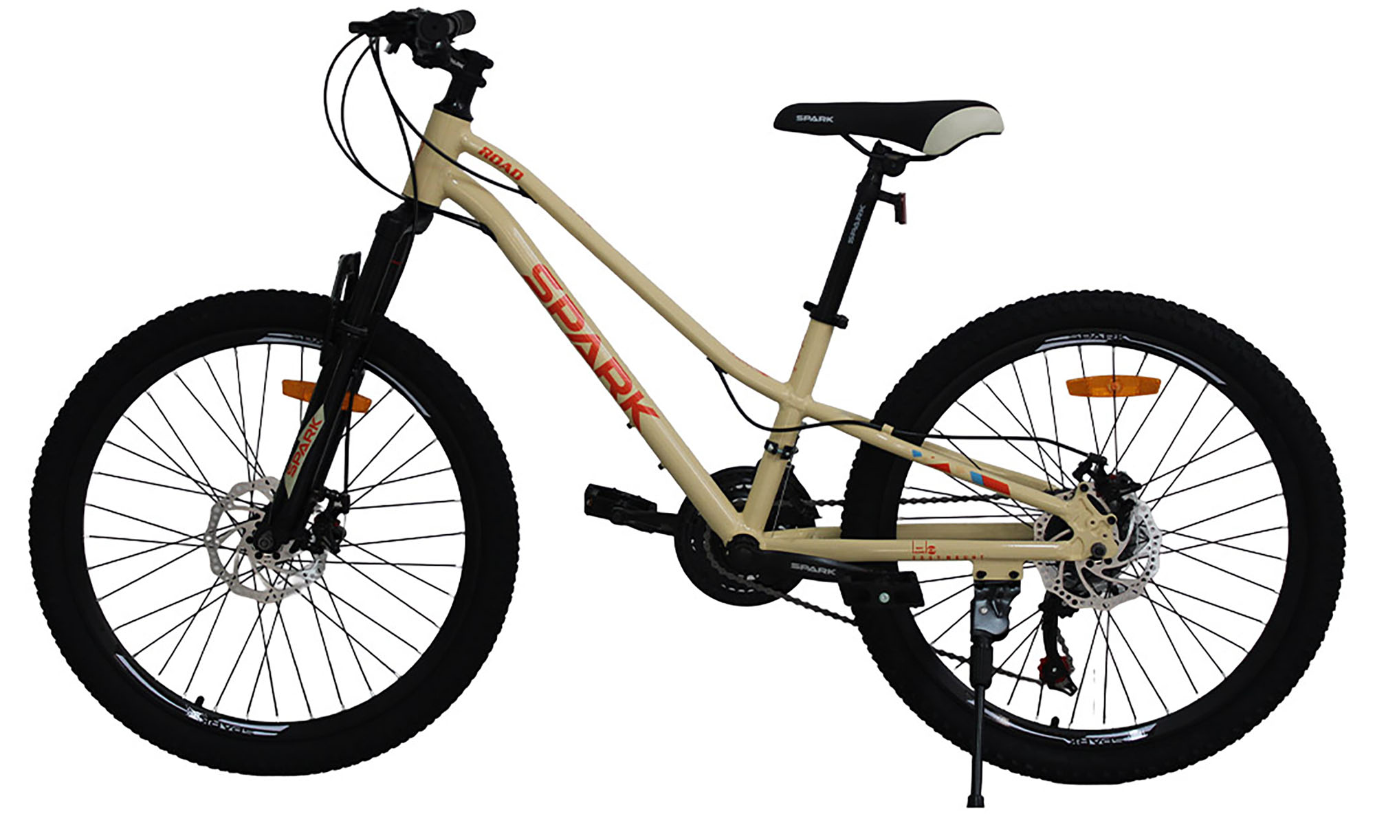 Велосипед SPARK ROAD 24", розмір XS, рама 12", рік 2026, бежевий 2