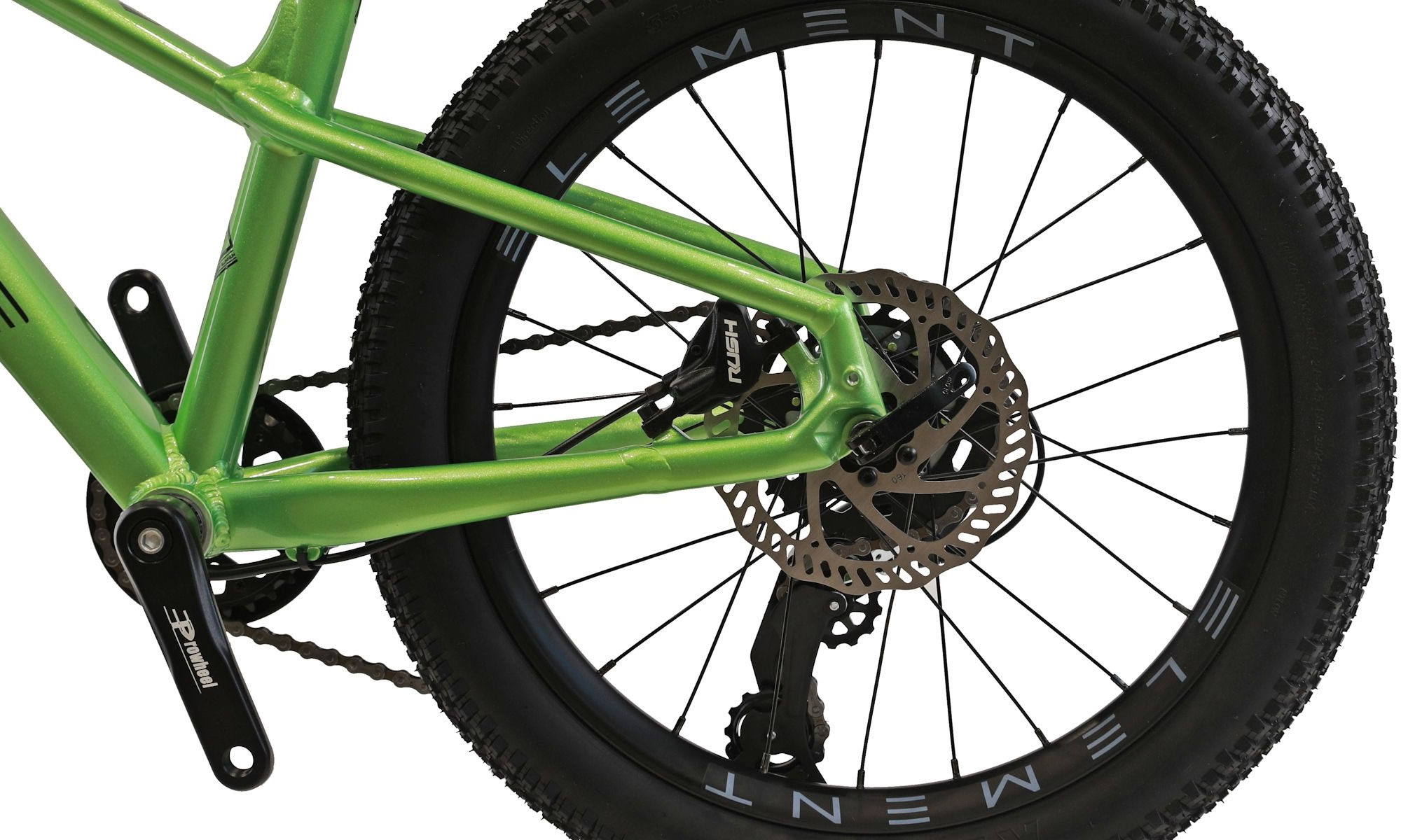 Велосипед CYCLONE PIXEL 20", размер XXS, рама 11", 2025, Зеленый 5