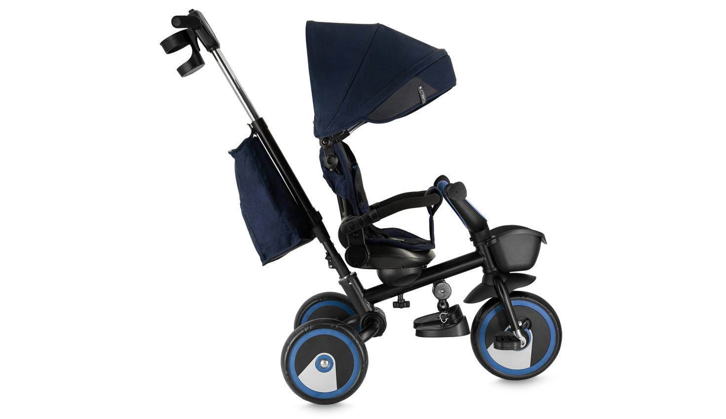 Трехколесный велосипед MoMi IVI Blue Navy 2