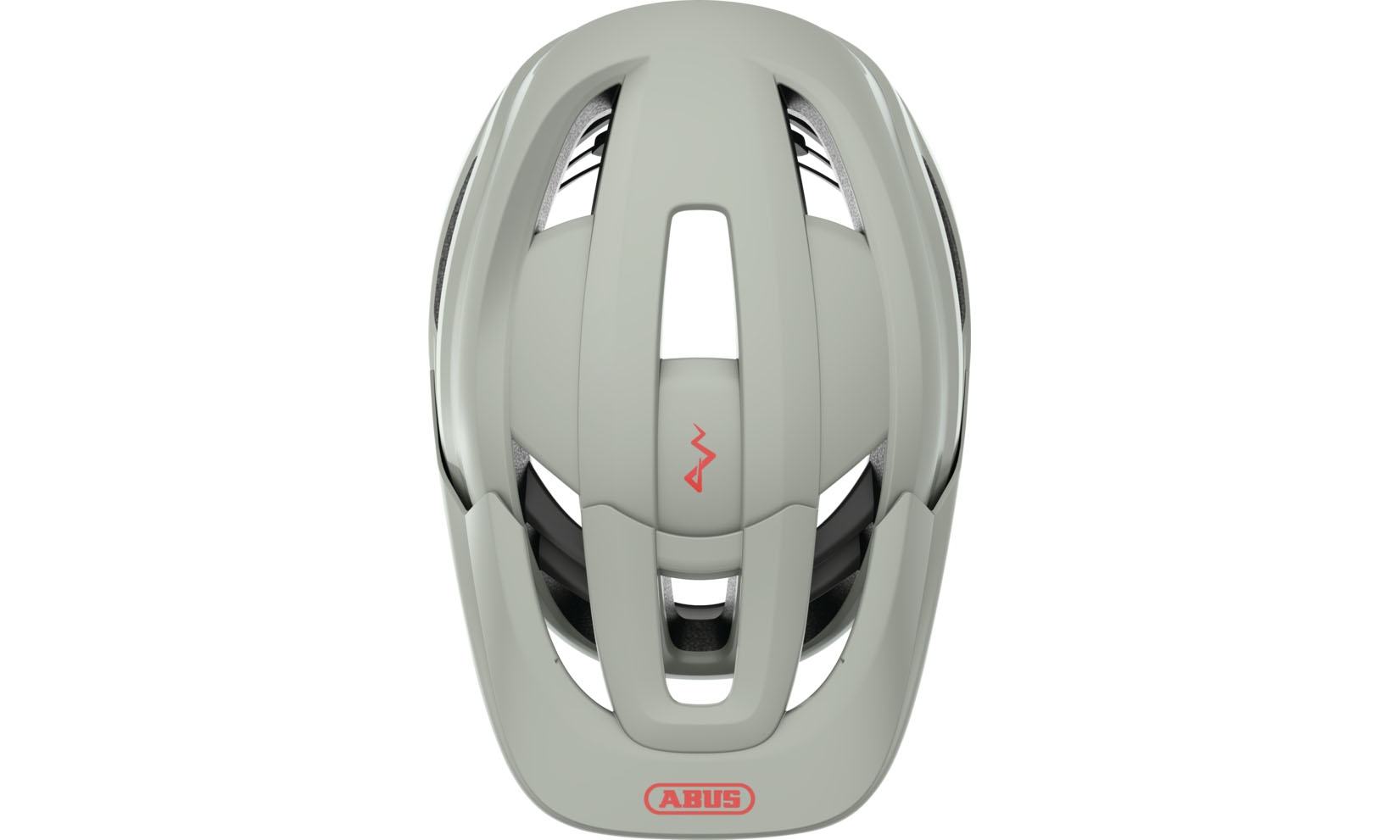 Велошлем спортивный ABUS CLIFFHANGER chalk grey, размер L (57-61 см), светло-серый 3