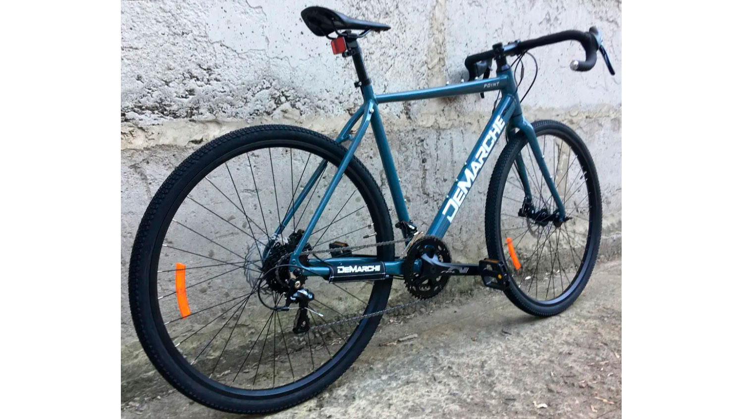 Велосипед DeMARCHE Gravel Point 2x9 28" размер М 2022 Черный 10