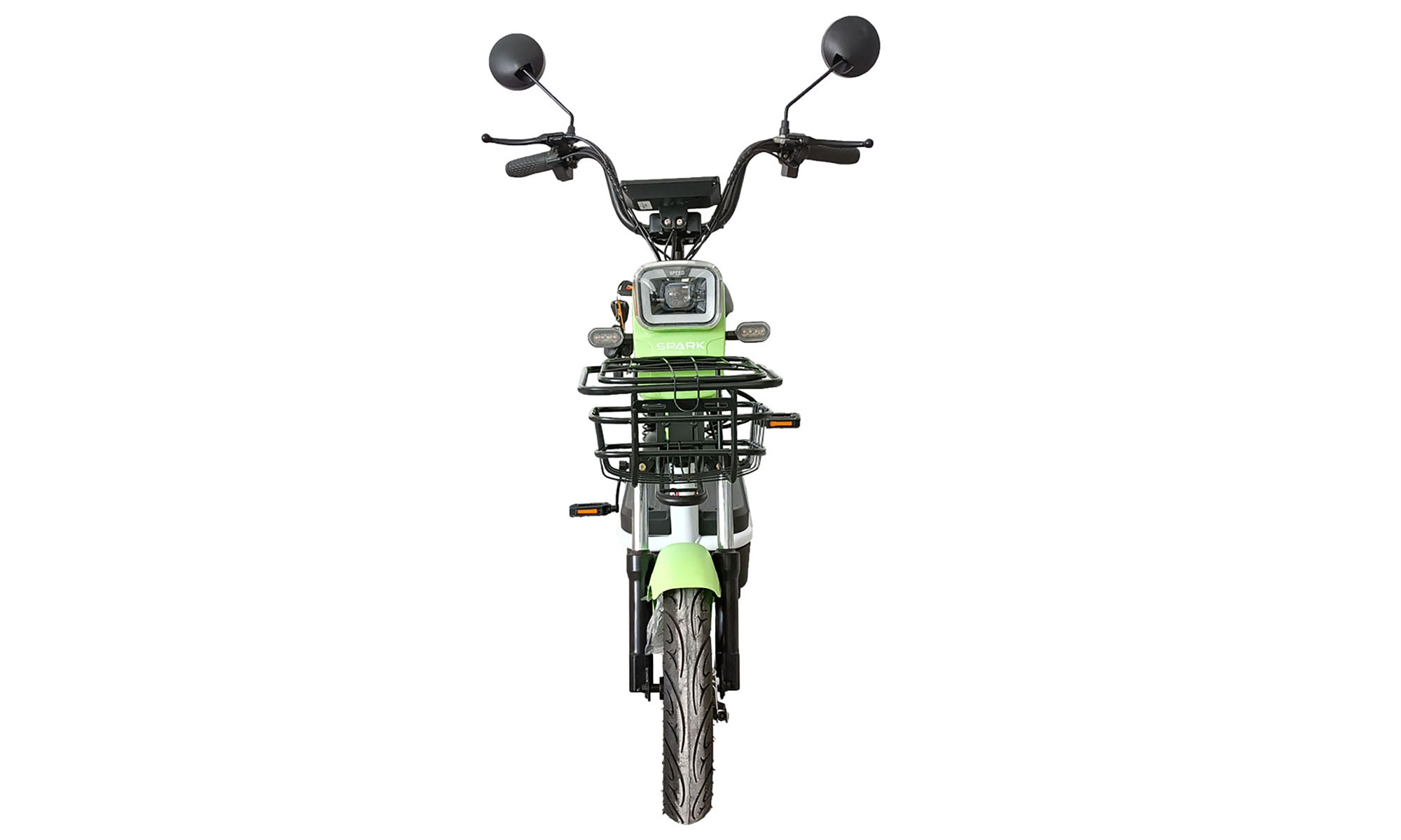 Электровелосипед SPARK CITY 14" 48V/500W/20Ah Зеленый 3