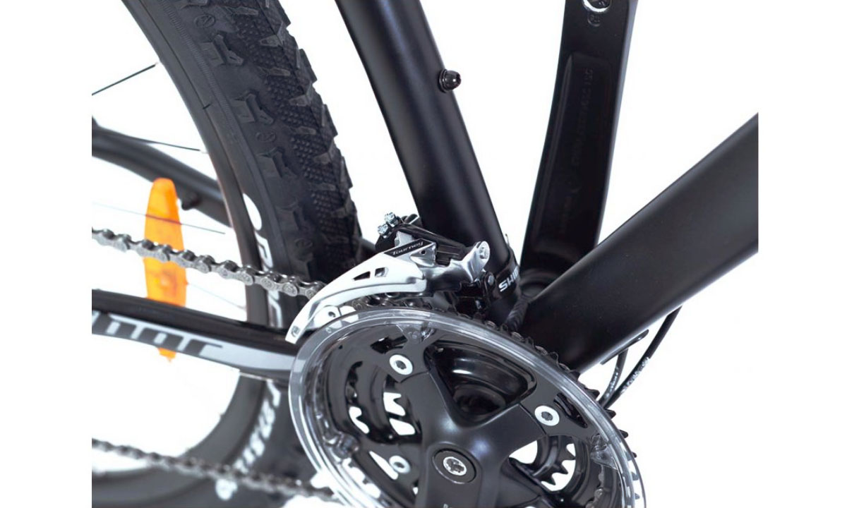 Велосипед AUTHOR Impulse II 27.5", рама 15", 2021, цвет-черный (серебристый) // черный 3