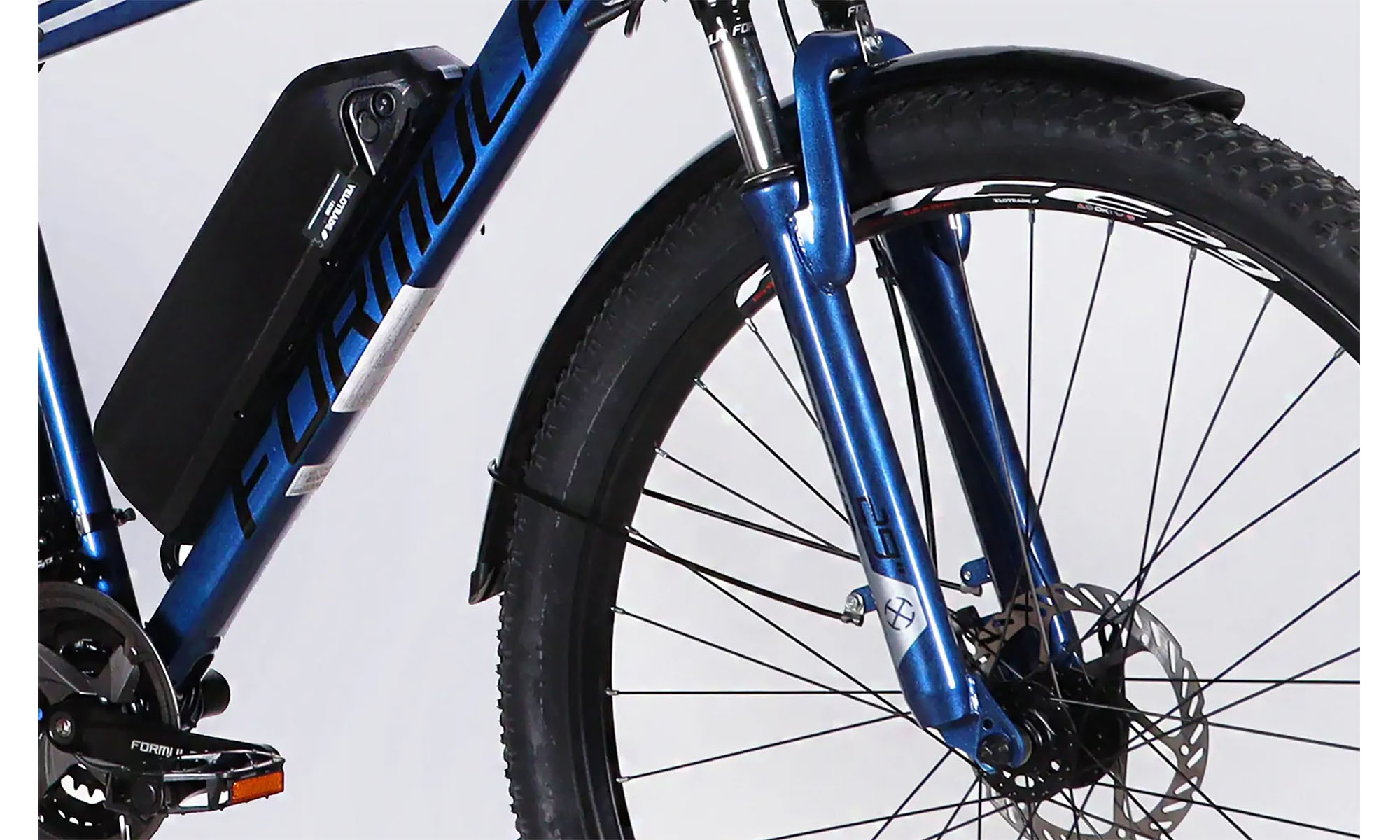 Велосипед с электроприводом Formula eMOTION PLUS DD FR 29", размер L, рама-19", 48B, 15А*ч, 500Вт, год 2026, сине-черный 5