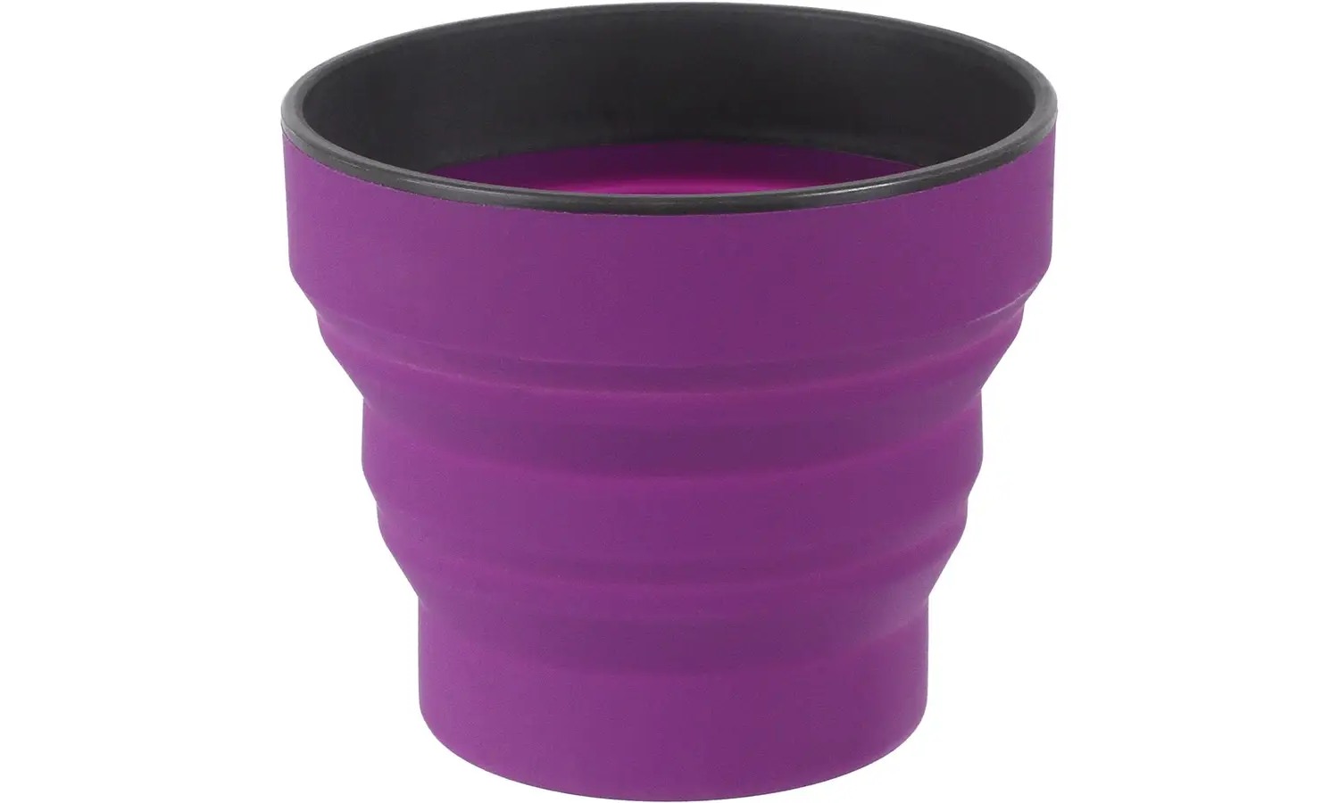Фотография Кружка туристическая складная Lifeventure Silicone Ellipse Mug purple