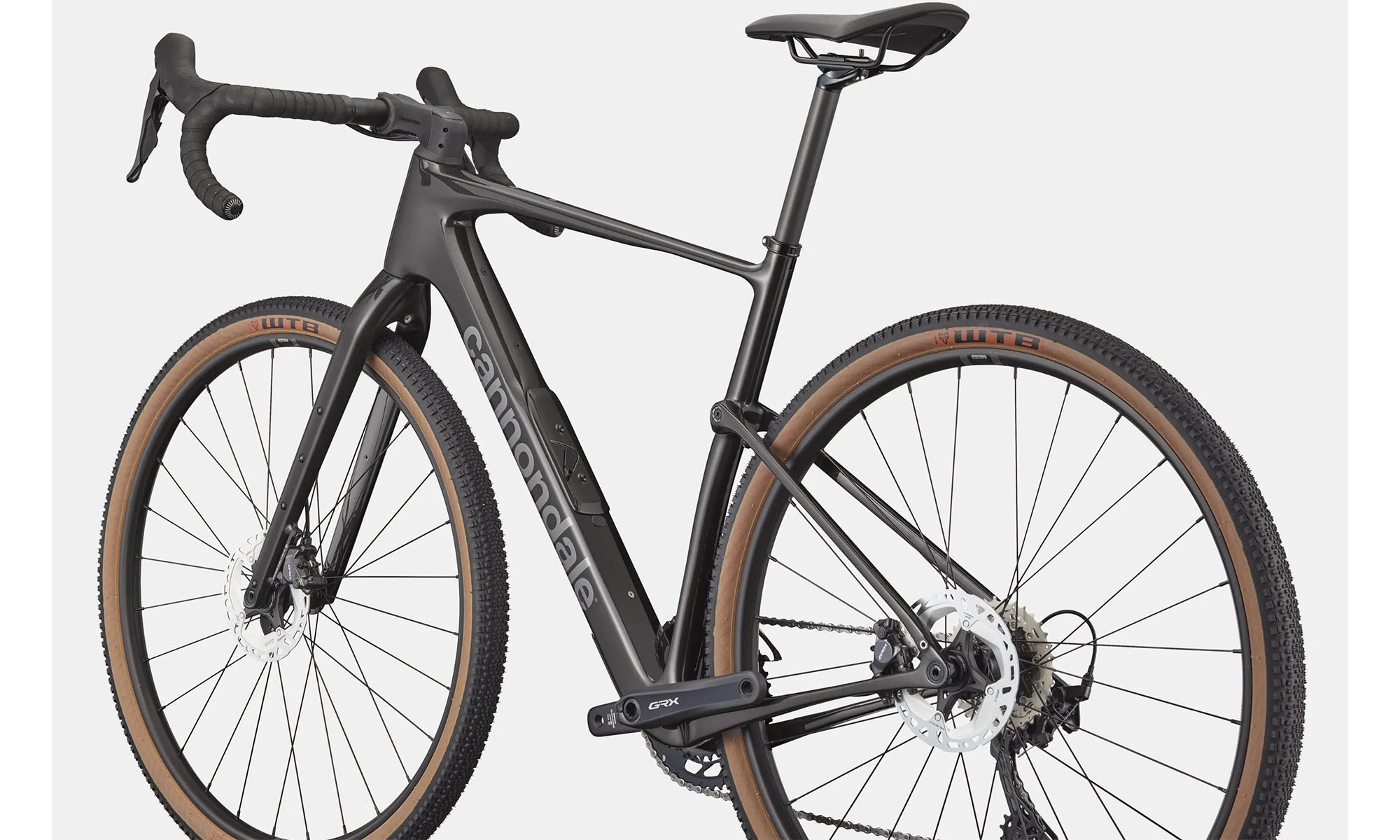 Фотографія Велосипед Cannondale TOPSTONE Carbon 2 GRX 2x 28", размер M, рама 54, 2025, OBS (серый) 3
