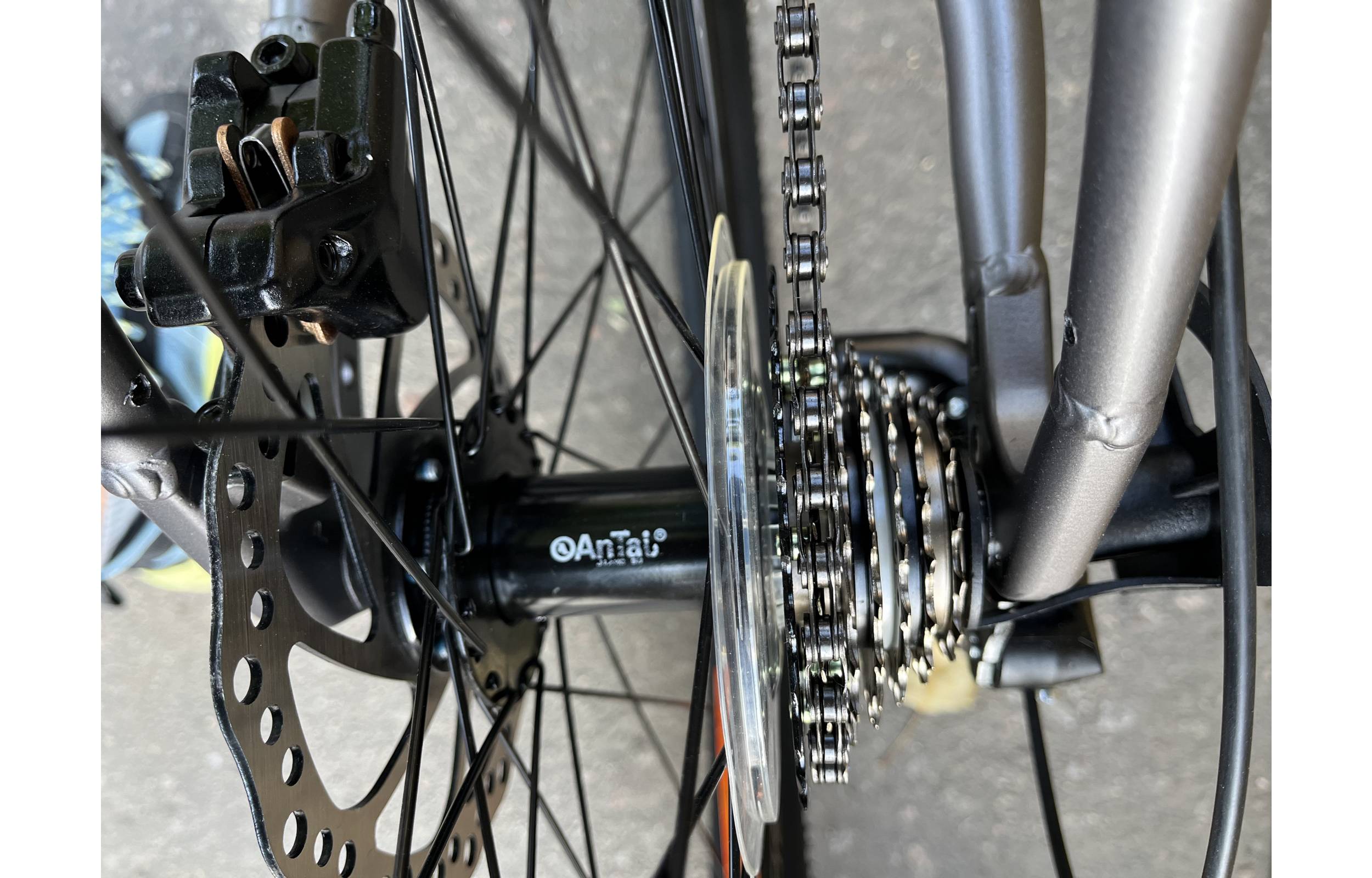 Велосипед Crosser First MT-042 3х7 27,5" розмір М рама 17,5 2021 Сірий 3