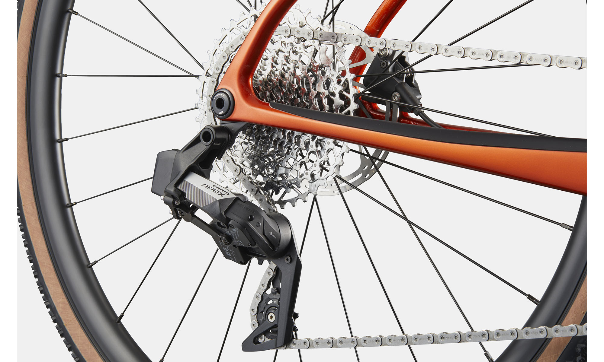 Велосипед Cannondale SUPERX Carbon 4 AXS 28", размер L, рама 56см, год 2026, оранжевый 4 Велосипед Cannondale SUPERX Carbon 4 AXS 28", размер L, рама 56см, год 2026, оранжевый 4