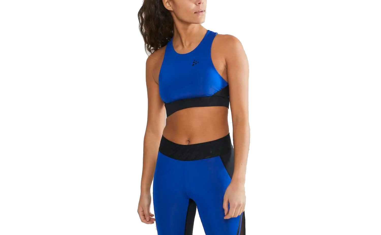 Женский топ Craft UNTMD Cropped Singlet размер XS, сезон AW 19, синий 2