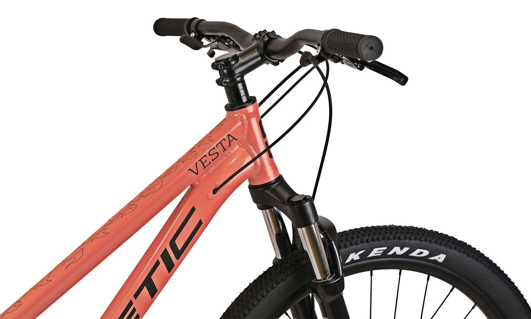 Велосипед Kinetic Vesta 27,5" розмір S рама 15", 2025, Персиковий 7