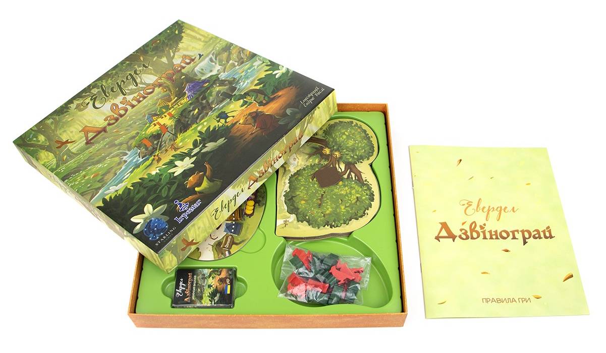 Настільна гра Евердел: Дзвінограй (Everdell: Bellfaire) доповнення 3 Настільна гра Евердел: Дзвінограй (Everdell: Bellfaire) доповнення 3