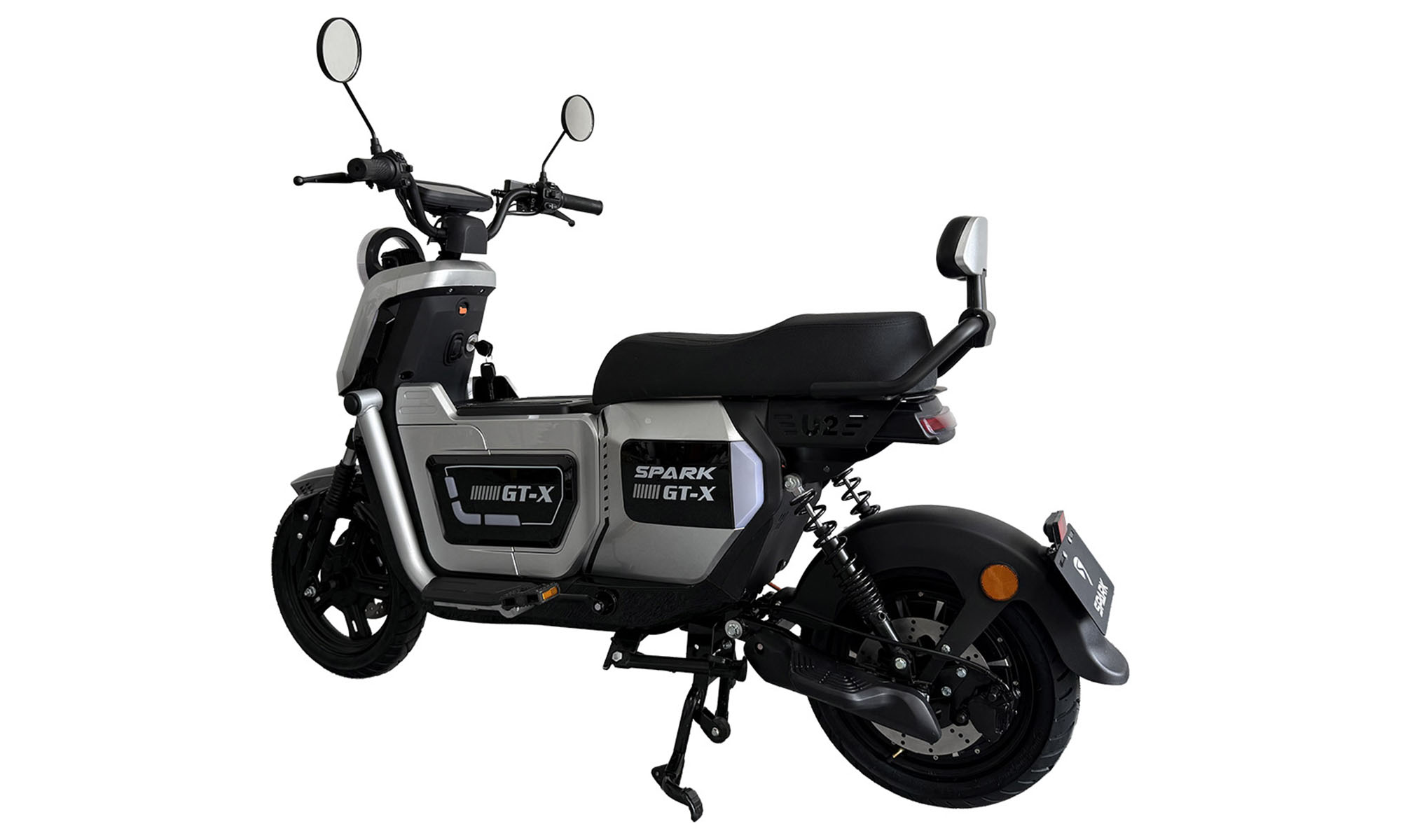 Велосипед с электромотором SPARK GT-X 12", рама 16", 72V/1500W/20Ah LiFePO4, серый 3 Велосипед с электромотором SPARK GT-X 12", рама 16", 72V/1500W/20Ah LiFePO4, серый 3