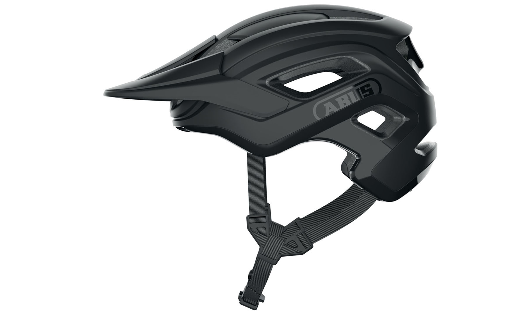 Велошлем спортивный ABUS CLIFFHANGER Velvet Black, размер M (54-58 см), черный 