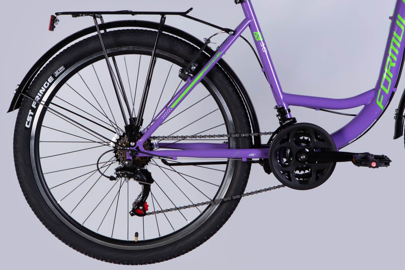 Велосипед Formula OMEGA Vbr FR 26", розмір M, рама-18", 2025, фіолетовий 5