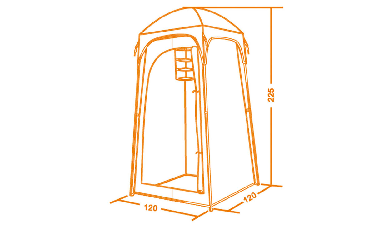 Кемпінг для туалету або душу 3