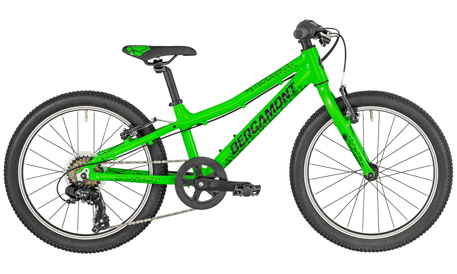 Фотография Велосипед 20" Bergamont Bergamonster Boy (2019) 2019 Зеленый