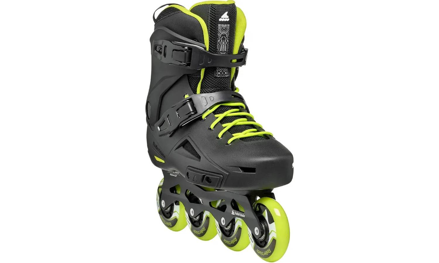 Ролики Rollerblade Lightning black-lime 310 2
