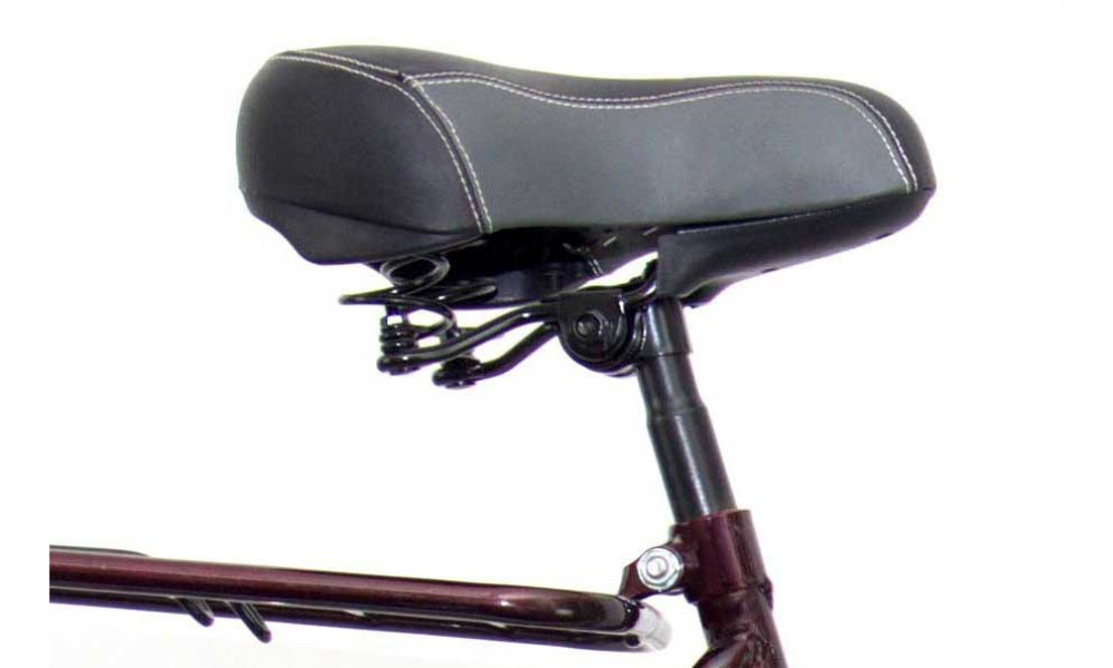 Велосипед городской ХВЗ Украина City 39 CZ 26" размер М бордовый 3