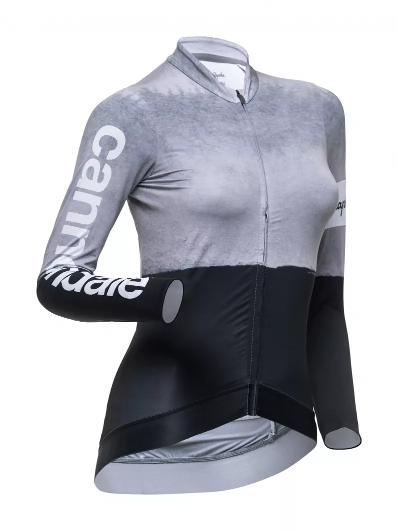 Джерсі Cannondale Rapha Pro Team довжин рукав дружин чорне, XS 3