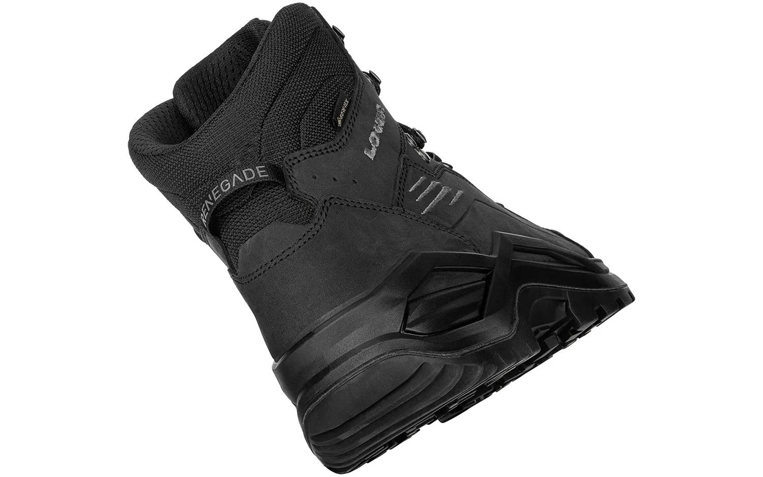 Фотографія Чоловічі чоботи Lowa Renegade Evo Gtx MID SIZE 41,5 Глибокий чорний 3