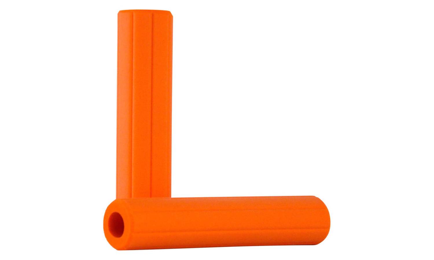 Гріпси ESI Ribbed Extra Chunky Orange Silicone Bicycle Grips 6 Гріпси ESI Ribbed Extra Chunky Orange Silicone Bicycle Grips 6